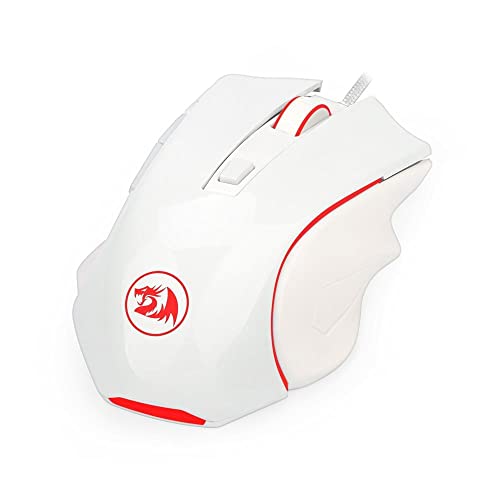 MOUSE GAMER REDRAGON NOTHOSAUR BRANCO - M606W glide