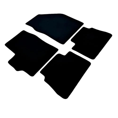 Tapis de sol noirs pour Yaris 2020-2024 antidérapants et sur mesure