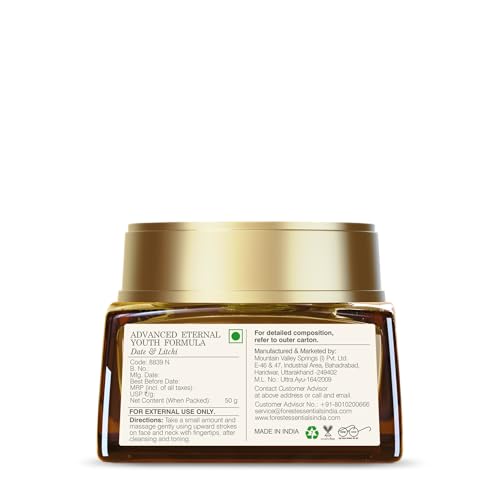 Image of Forest Essentials Advanced Eternal Youth Formula Date & Litchi 50g (Anti-Aging Face Cream) (Pack of 2)