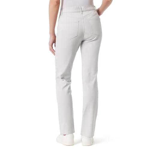 Gloria Vanderbilt Women's Amanda Classic High Rise Tapered Jean Standard, Warm Grey3