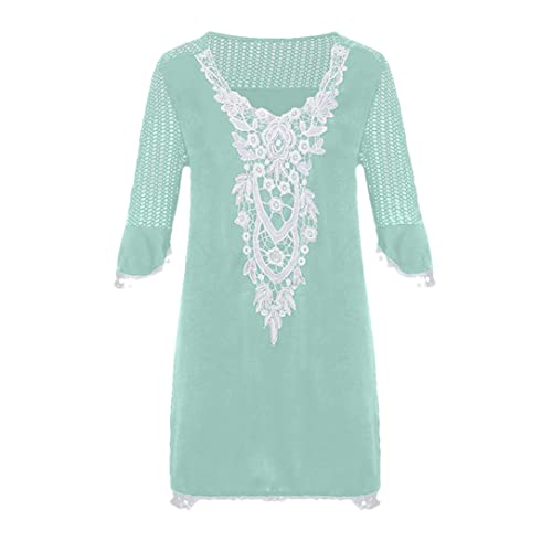 Robe de plage en maille pour flâner en terrasse cet été
