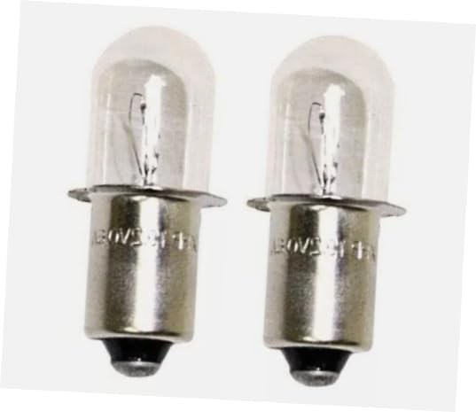 2 Pcs Replacement Xenon Flashlight Bulbs Compatible with Porter Cable #881#8419 19.2 v Volt - Rk21