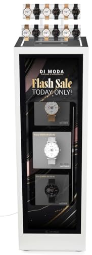 Image of Displays2go Digital Pedestal Display, 37 inch Stretch LCD Screen