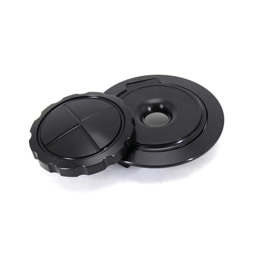 Bouchon réservoir R Nine T en alu CNC MZEER Noir