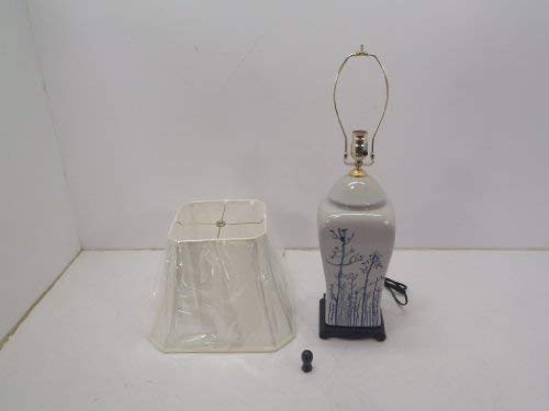 Red Lantern LMP-JCO-X5825 26 Inch Blue & White Spring Forest Porcelain Vase Table Lamp thumb #1