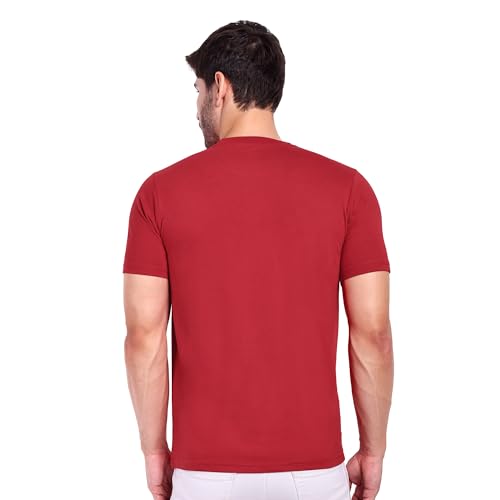 Image of EXCELLO Men's 100% Pure Cotton T-Shirt || Super Soft, Breathable, Premium Material.