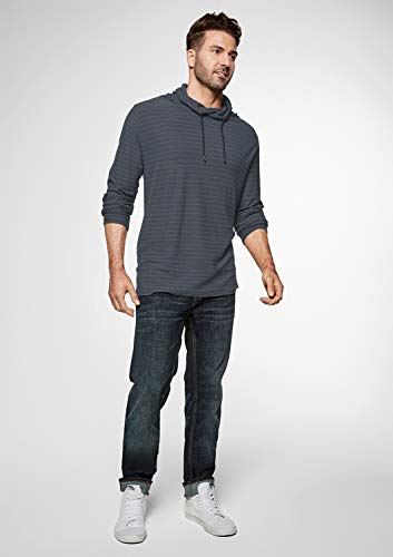 S.Oliver Big Size Maglietta a Maniche Lunghe Uomo