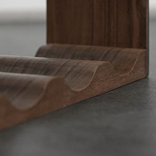 Soporte de vino de madera para 3 botellas miniatura 6