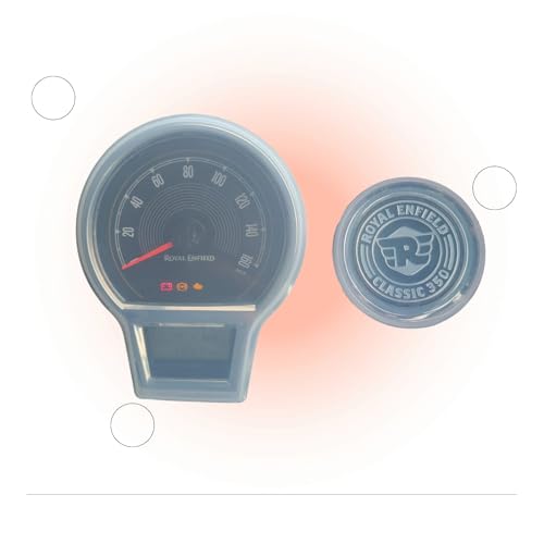 Image of EVERNOW Tank Cover (Black), Meter and Ampire Meter PVC for RE Reborn C350: Waterproof, Scratch-Resistant Monsoon Protective Kit Screen Protector Cap (Pack of 3)
