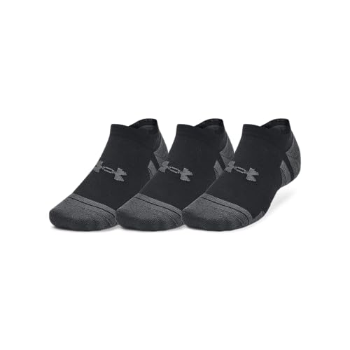 Under Armour Men's Trainer Socks, Black4