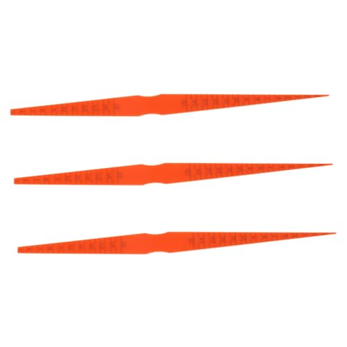 FUNOMOCYA 3pcs Taper Gauge Valve Gauge Tool for Automotive Gap Measurement Precision Dimensional Measurement