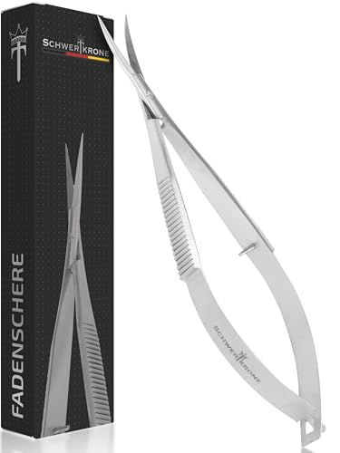 Schwertkrone Stickschere Fadenschere Pinzettenschere Schere mit...