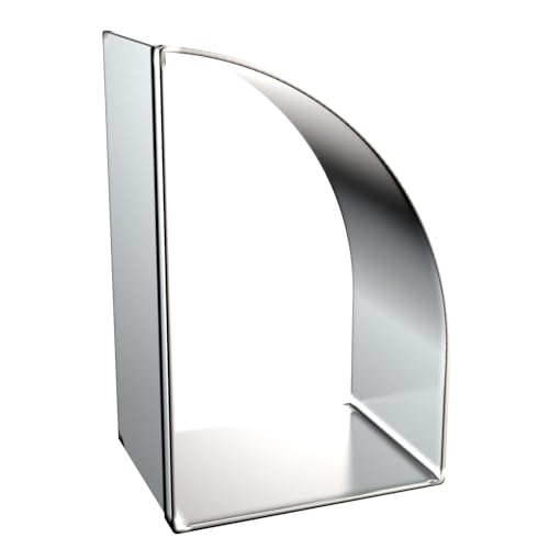 Half Arch Cookie Cutter Set - 5 inch, 4 inch, 3 inch, 2 inch - 4 Piece Half/Semi Arched Door Cookie Cutters Shapes Molds - Stainless Steel