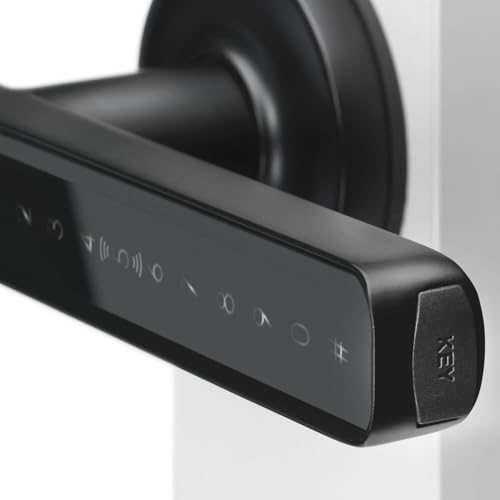 Poignée de porte code numérique et empreinte digitale Office R