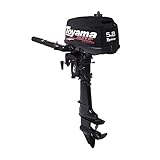 MOTOR DE POPA A GASOLINA 2T TM5.8TS 5.8HP 102CC RABETA CURTA