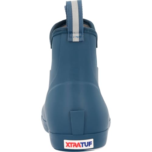 Image of XTRATUF 6 inch Men's Ankle Deck Boot - Lightweight, 100% Waterproof Rubber Footwear - Non-Marking, Slip-Resistant Outsole - Moisture-Wicking Liner