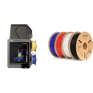 ELEGOO Centauri Carbon 2 Combo mit PLA+ Filament in vier Farben, 4 kg