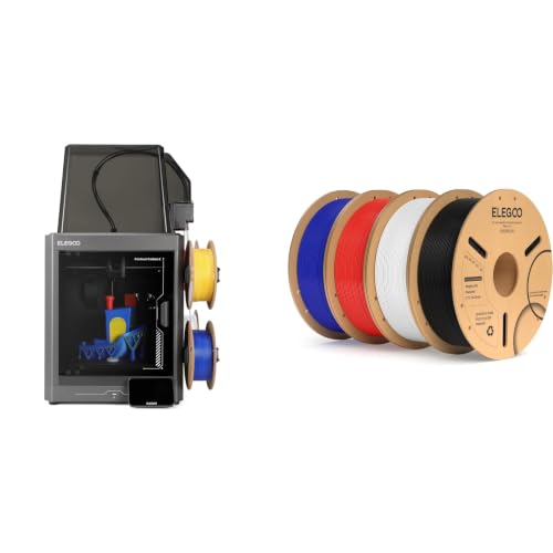 ELEGOO ELEGOO Centauri Carbon 2 Combo 3D Drucker & PLA+ Filament 4 Farben 4KG
