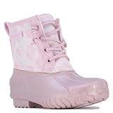 Nautica Kids Girls Waterproof Duck Boot Winter Shoe Big Kid-Little Kid-Toddler-Truett Toddler-Pink Pearl Tie Dye Size-9