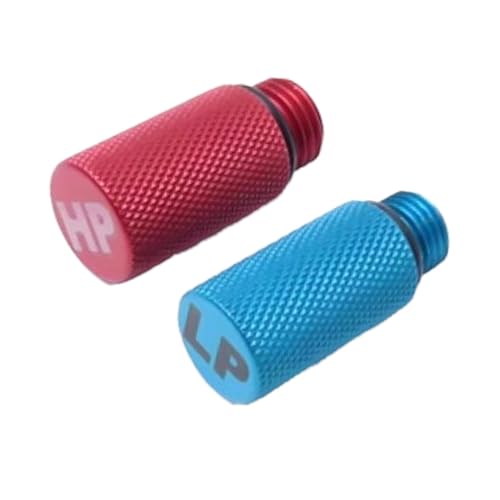 Fancyes 2 Pieces Diving Regulator Adapter Equipment Quick Disconnect Low Pressure High Pressure Parts First Stage Scuba Replacement