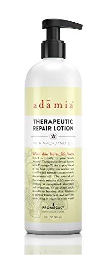 Adamia Therapeutic Repair Lotion with Macadamia Nut Oil and Promega-7, 16 Ounce