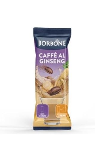 Caffe Borbone Stick Ginseng 8 Confezioni 10 Bustine Preparato Caffe al Ginseng