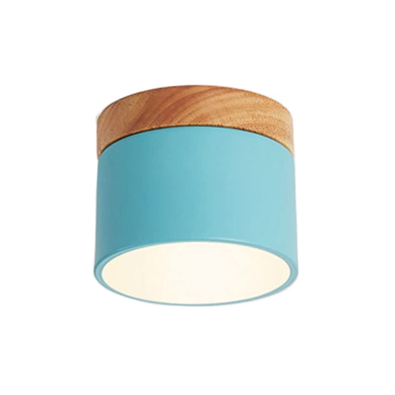 Plafonnier LED macaron en bois pour apporter de la chaleur à votre chambre