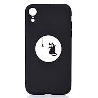 CUAgain Coque Compatible Avec IPhone XR (6.1") Silicone Motif