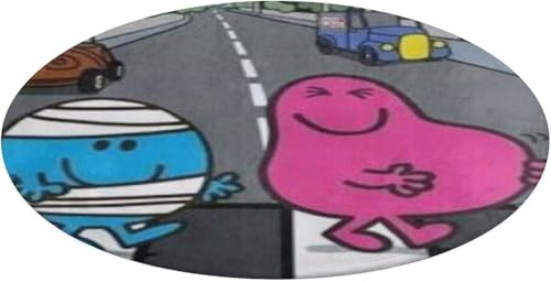 Mr Men And Little Miss ~` O 􂦂 z  ~ߕt O}bg J[ybg k y ܂ `FA}bg h ϖՐ 90cm tďH~  Eh ی^ O }bg I[V[Y tA}bg 