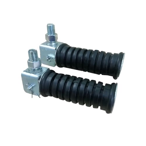 Footpegs moto antidérapants à filetage 10mm pour une adhérence maximale