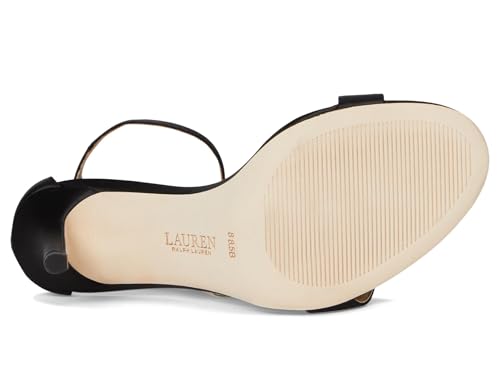 Lauren Ralph Lauren Women's Allie Bow-Trim Satin Sandal3