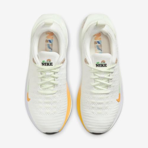 Nike InfinityRN 4 Women's Road Running Shoes (HF5730-191, White/Sail/Vapor Green/Multi-Color) Size 84