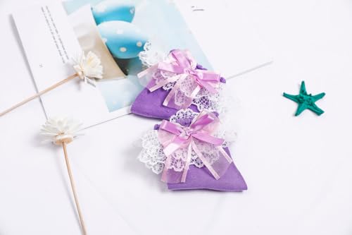 Women Butterflies Ruffle Ankle Lace Socks 3 Pairs3