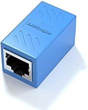 Herfair RJ45 Coupler, Ethernet Coupler, Network Coupler for Cat7, Cat6, Cat5e, Cat5, Ethernet Cable Coupler, 2 Pack