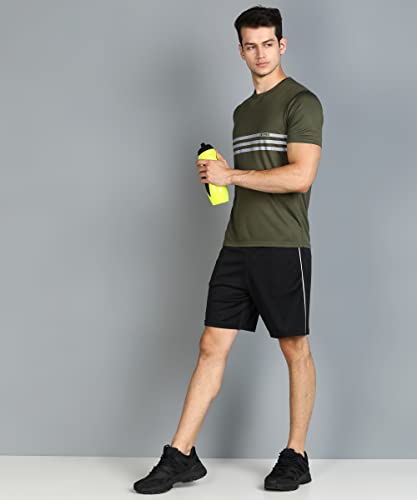Image of Mens Round Neck T-Shirt for Workout and Running
