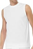 Hergestellt in Europa Schiesser Herren Shirt 0/0 Arm (Doppelpack) Unterhemd, Weiß (100-weiss), XL