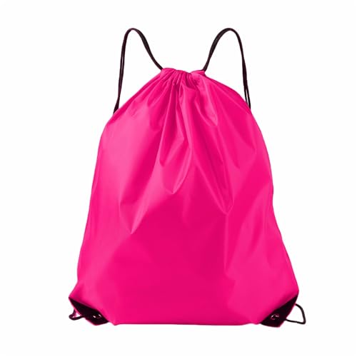Drawstring Backpacks, 20 Pack Bulk Drawstring Bags, Cinch Bags for Outdoor Sports,travel storage bag,gift bag- Fuchsia3