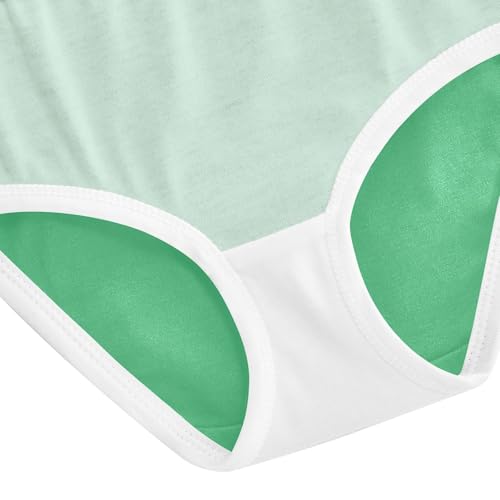 Joisal Medium Sea Green Girls Underwear Toddler 2t Cotton Girl Panties Cute Cartoon Undies Kids Briefs 5