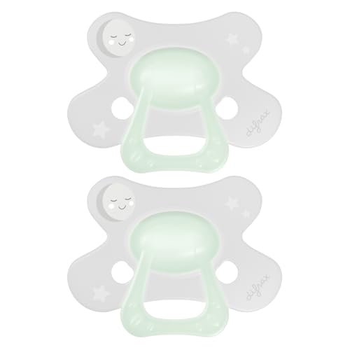 Difrax Tétine 18 Mois et Plus – Sucette Naissance avec Tétine Silicone – 18+ - Facile à Accepter - un Apport Optimal d'Air – Tutute Bébé 18-36 Mois –...