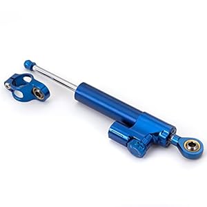 Y&AMAHA Motorrad Lenkungsdämpfer Stabilisator (13) Blau