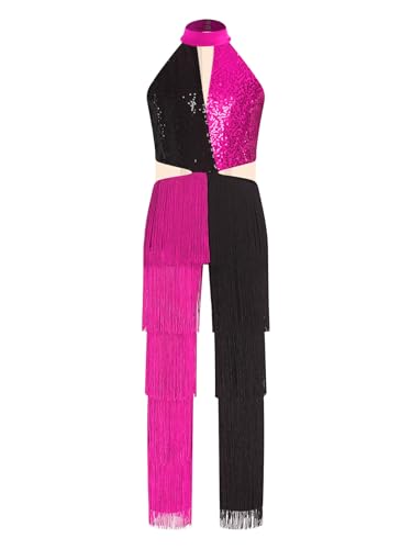 Disfraz infantil para baile latino para niñas talla 14 miniatura 3