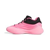 Adidas Unisex-Kids Dame X Basketball, Beam Pink/Black/Lucid Pink, 5
