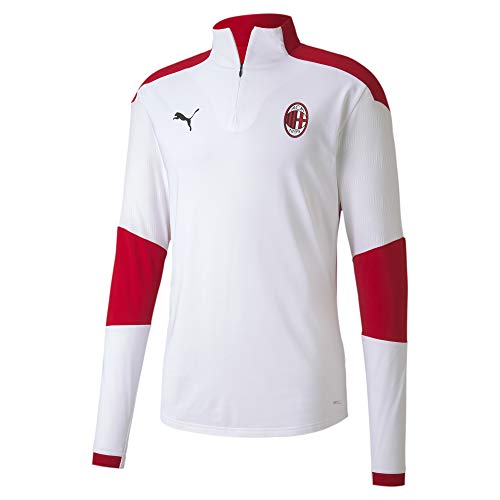 Puma world cup soccer a.c. milan mens a.c. milan training 1/4 zip…
