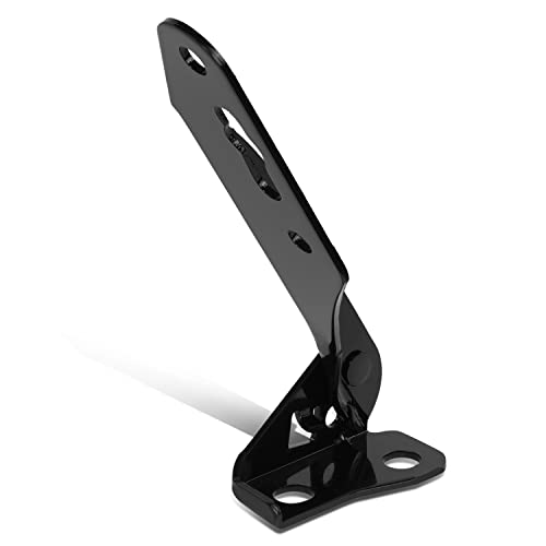 Auto Dynasty HO1236104 Factory Style Car Engine Hood Hinge Assembly Compatible with Honda Civic 1992-1995, Passenger Right Side, Painted Black
