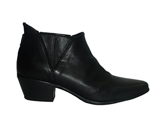  Lemarè. Tronchetto Donna in Pelle Nera Dakota NERO1122 (39)