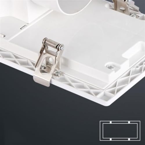 Ventilador de ventilación rectangular potente para extracción 15 x 60 cm para baño y comedor miniatura 3