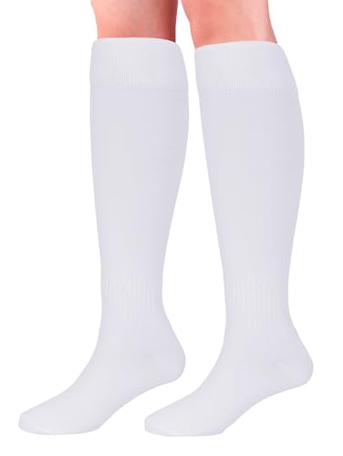 Soccer-Socks Knee-High Baseball-Football-Socks Sports Athletic Accessory for Adult (1 pair)
