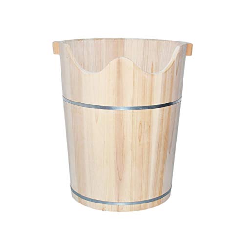 Spa de Pies de Madera Maciza con Tapa Talla A