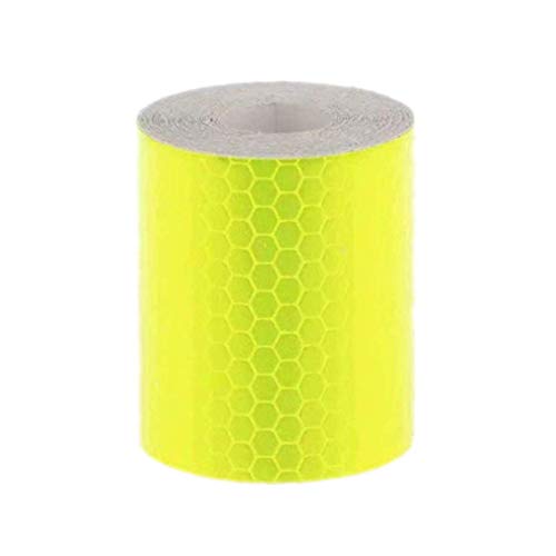 Preisvergleich Produktbild Reflektierendes Warnband, selbstklebendes Sicherheitsmarkierungsband Wasserdichte Sicherheitsreflektoraufkleber für Fahrzeuge Autos Anhänger Fahrräder Helme Einrichtungen Sicherheitserinnerung