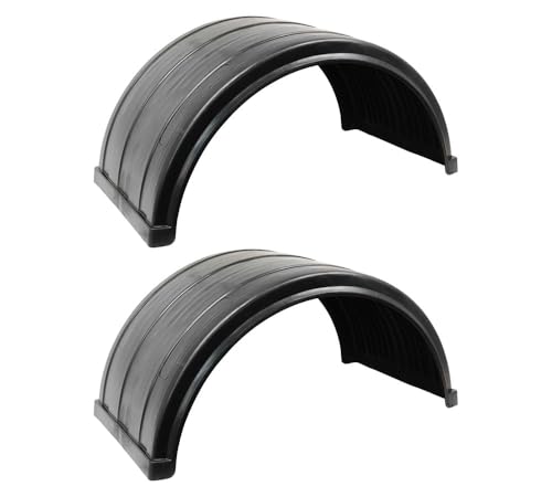 Mytee Products 2 Pack Ribbed Poly Fender for Trucks with 24.5